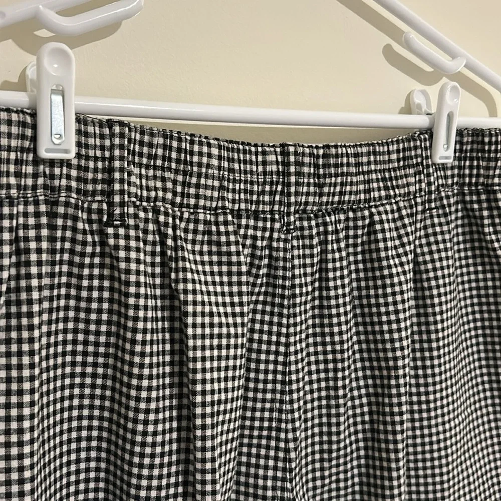 Urban Outfitters Gingham Black and White Pants